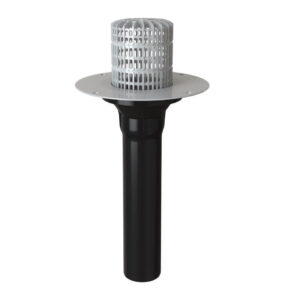Воронка кровельная V-PVC 110x720 (1)