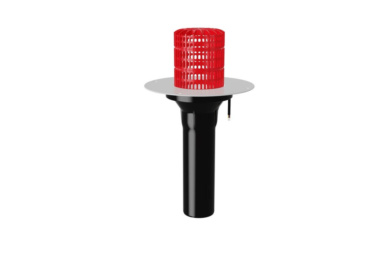 Воронка кровельная VO-TPO 110x450 с обогревом FACHMANN